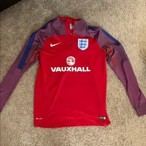 Vintage Vauxhall England Football Training Top